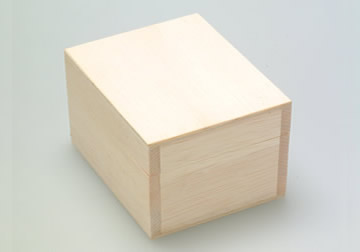 インロウ蓋式ギフト木箱